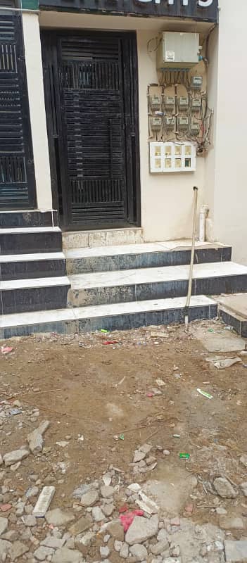 Flat for sale Groud floor main korangi crossing 31 G Allah wala Town