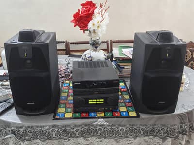 Samsung MAX-670R Stereo Amplifier with PS-670E Speakers Pair