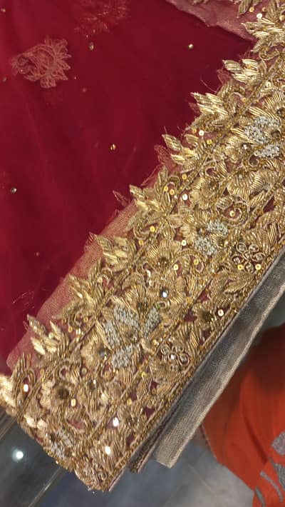 Red Color Heavy Lehnga with long shirt
