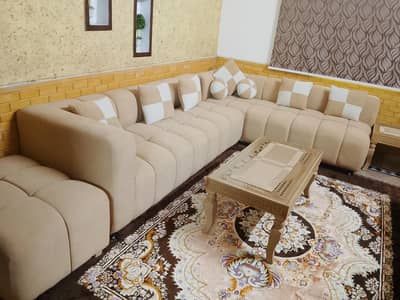 9 sets sofa with wheels n 2 coaches
