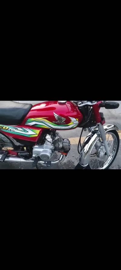 Honda CD 70 bike for sale model 2023 10/10