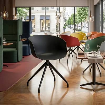Restaurant chairs karachi / Modern dining chairs / Plastic chairs