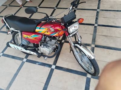 HONDA CG125-2026 model 4000kms driver