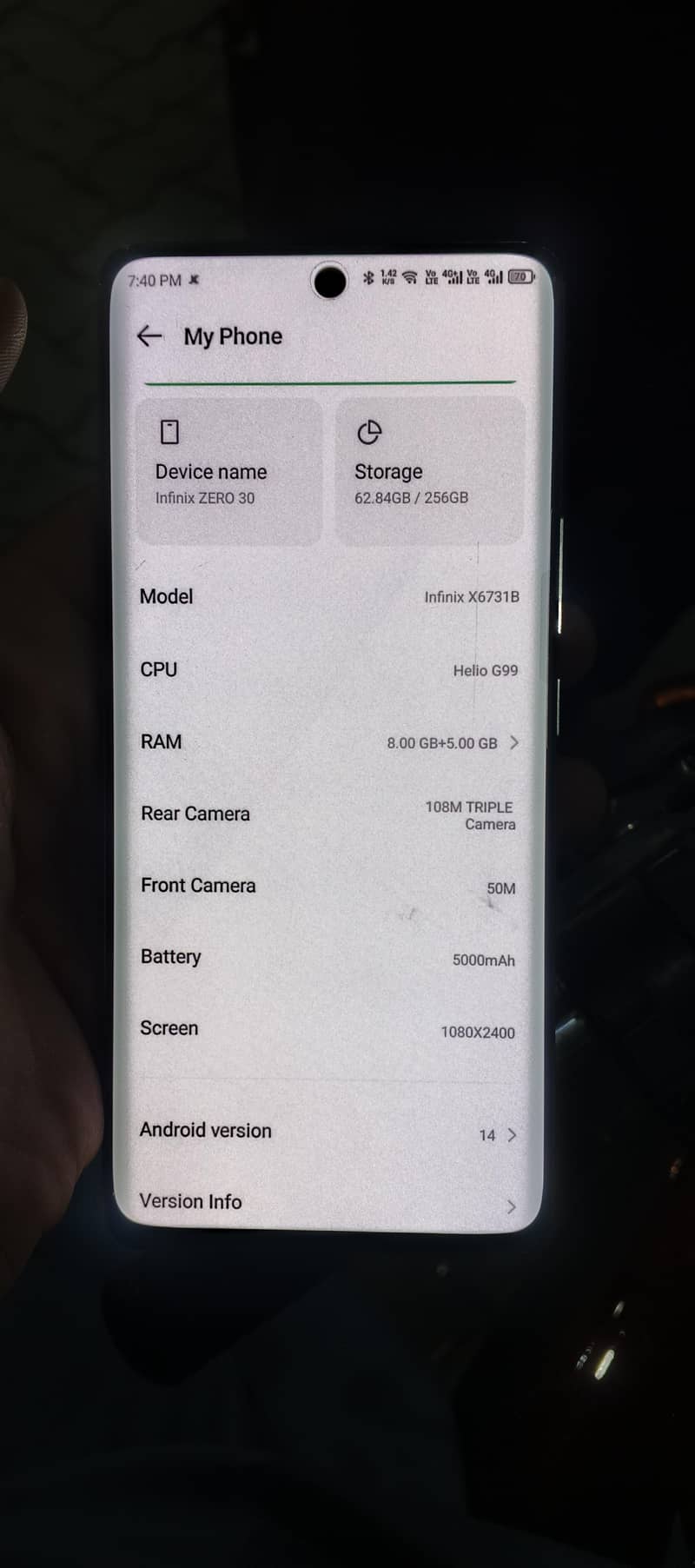 Infinix Zero 30 6