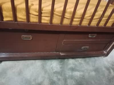 pure wood baby cot