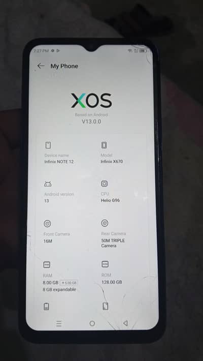 Infinix Note 12