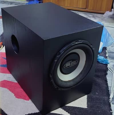 booshmann 10 inch subwoofer with Bm classic amplifier