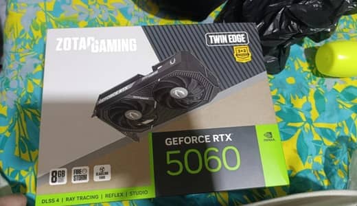 rtx 5060 zotac gaming twin edge 8GB.