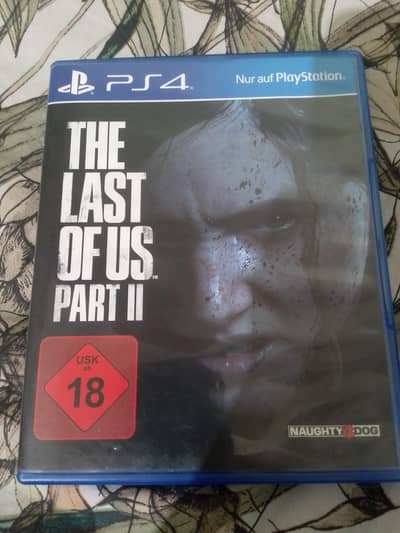 the last of us part 2 cd is good condition and good game play