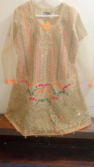 full fancy frock gharara
