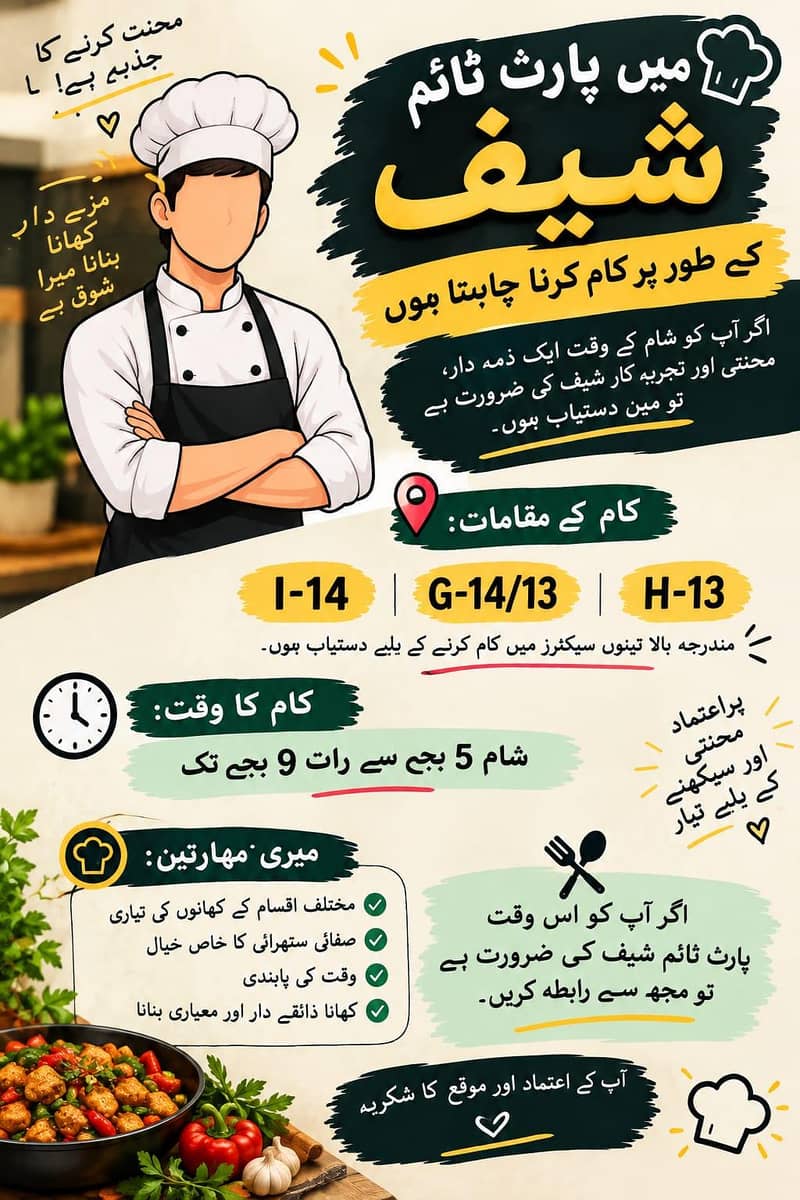 chef available 0