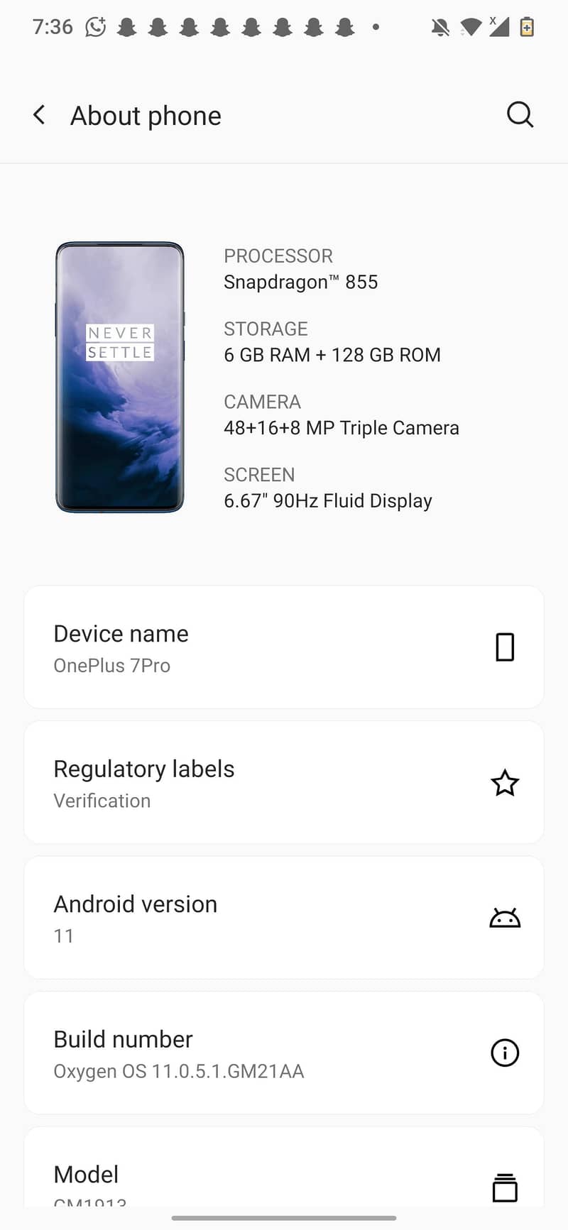 One Plus 7 Pro 0