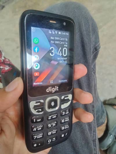 Jazz Digit 4G Keypad button hotspot wifi phone mobile