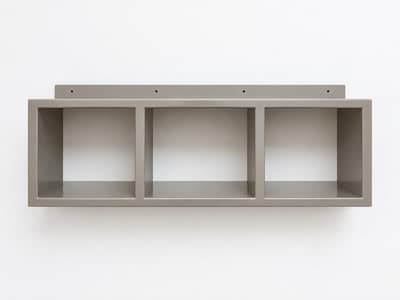 Wall-Mounted 3-Section Display Shelf