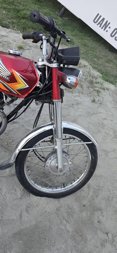 honda cg 125 red colour