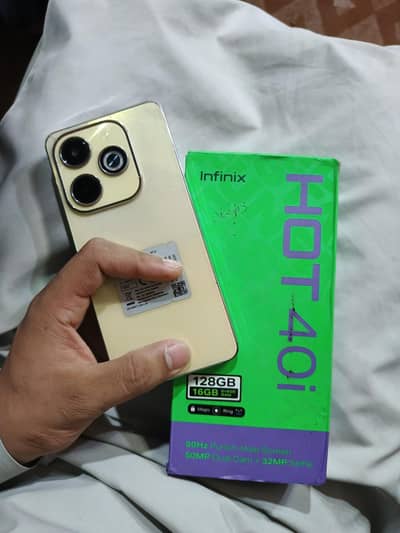 Infinix Hot 40i 8+8+gb. 128gb.