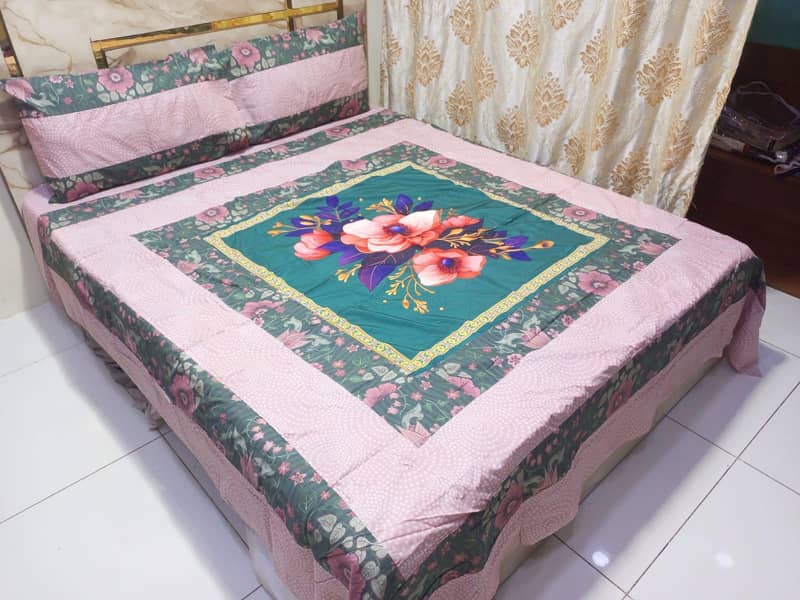 3 PCs bed sheets 2