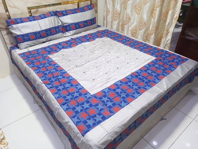 3 PCs bed sheets 8