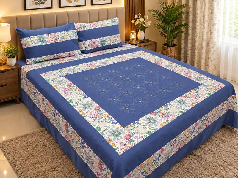 3 PCs bed sheets 13