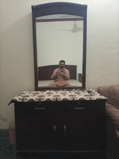 wardrobe with mirror