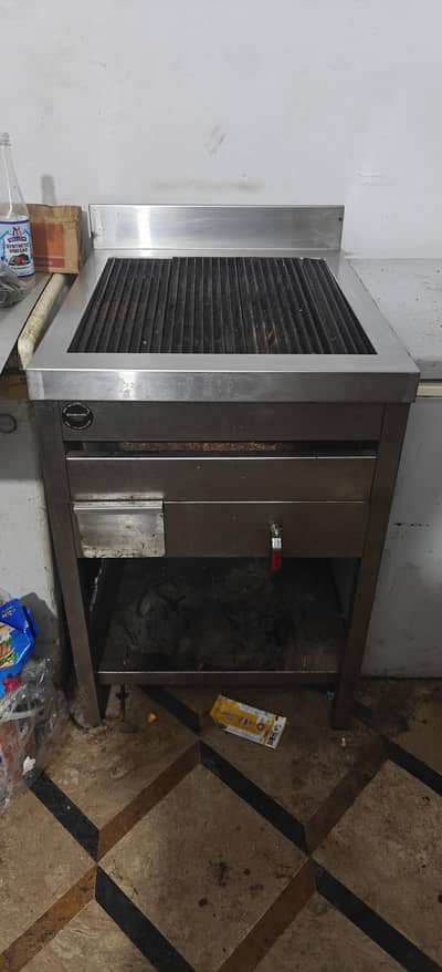Fast food Counters BBQ Grill Hotplate Tawa Fryer Deep freezer