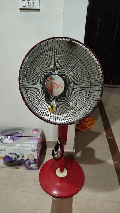 Electric fan heater