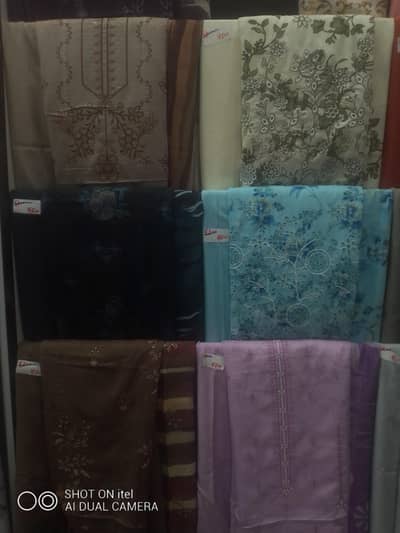 visscose eelan dhanak Marina kadar wol three piece