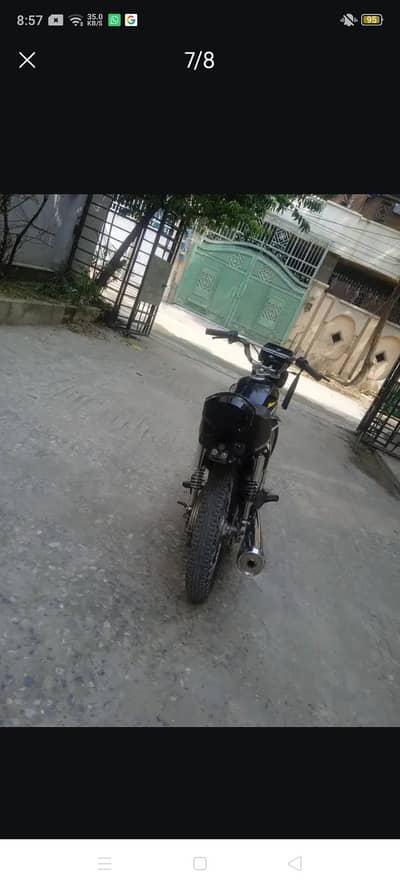 modified Honda 125 2012 model 13 reg