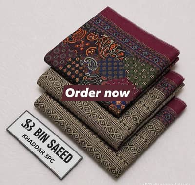 3pc Khaddar Un-Stitch