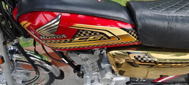 Honda cg125 special edition golden 2025
