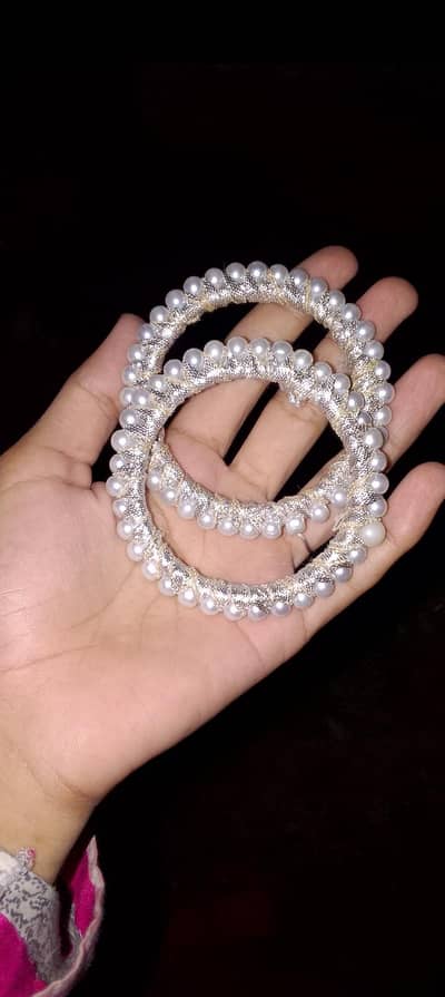hand made pearl bangles _ order pa
