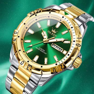 ⌚ Elegant Stainless Steel Analogue Watch