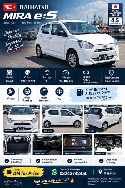 Daihatsu Mira 2023