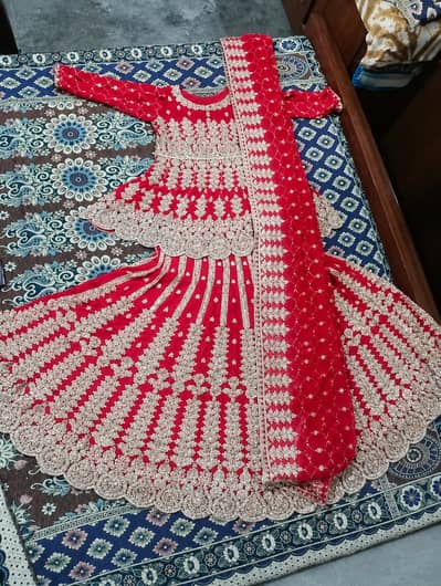 Barat Lehenga Kurti Dupatta