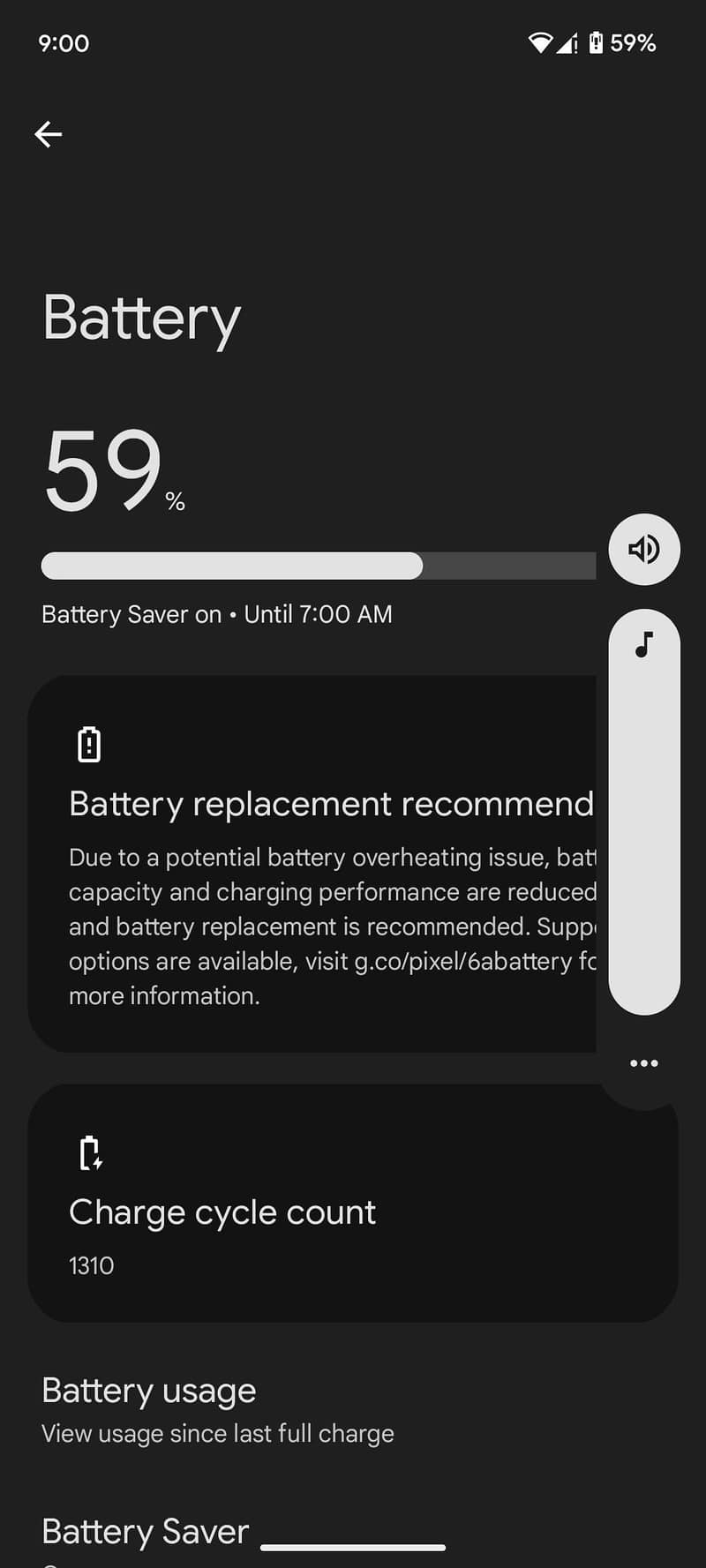 Google Pixel 6a 7