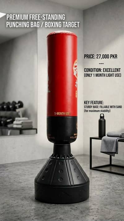 standing boxing bag