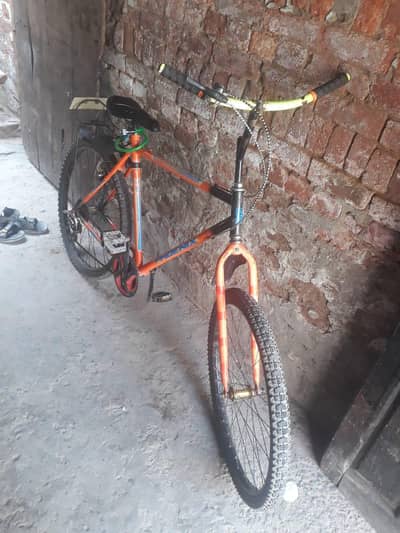 Almost new bicycle for sale