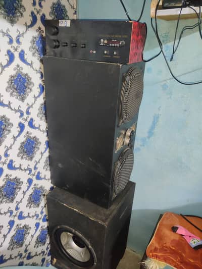 Woffers set + Basser + Amplifier