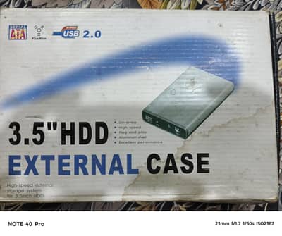 3.5" HDD External Case