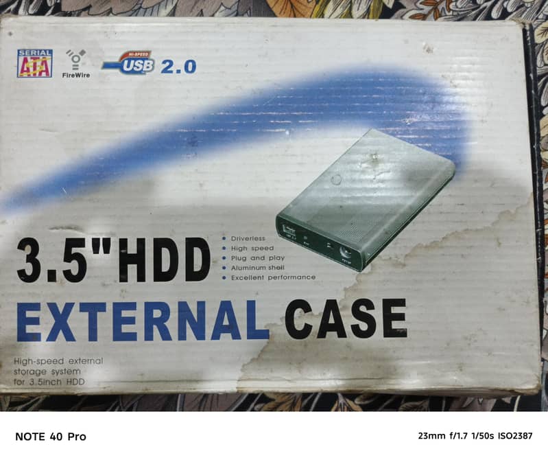 3.5" HDD External Case 0
