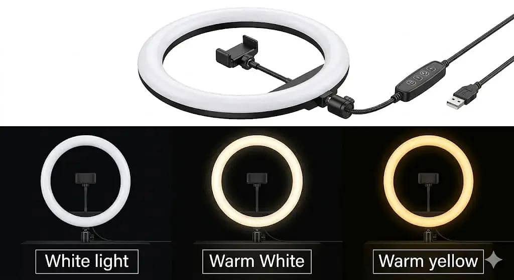 Ring Light Without Stand 1