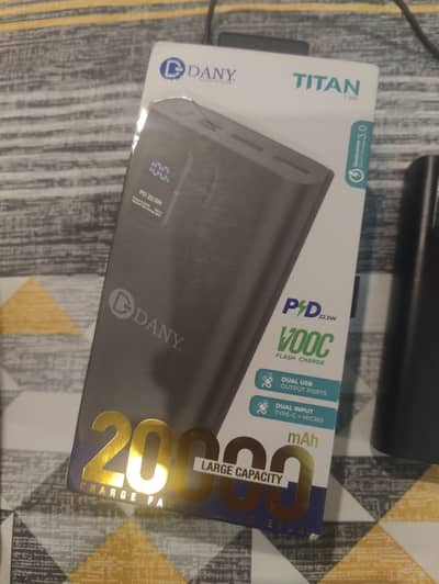 Dany Power Bank 20000mAh - Original - 22.5W Fast Charge - 10/10
