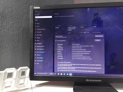 HP core i5 4th gen pc and all setup