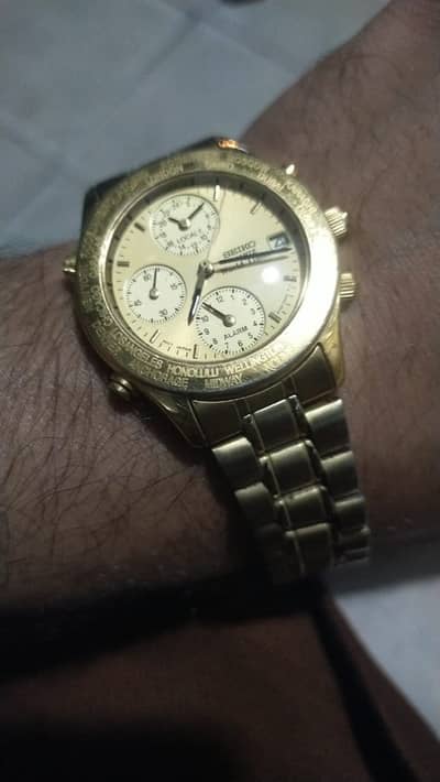 Seiko World Time 5t52