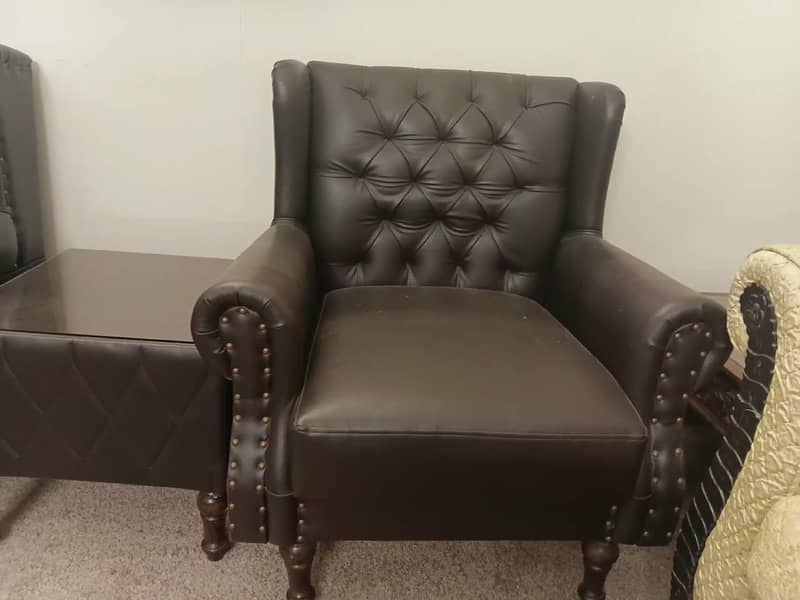 2 Single seater sofa with Table 1