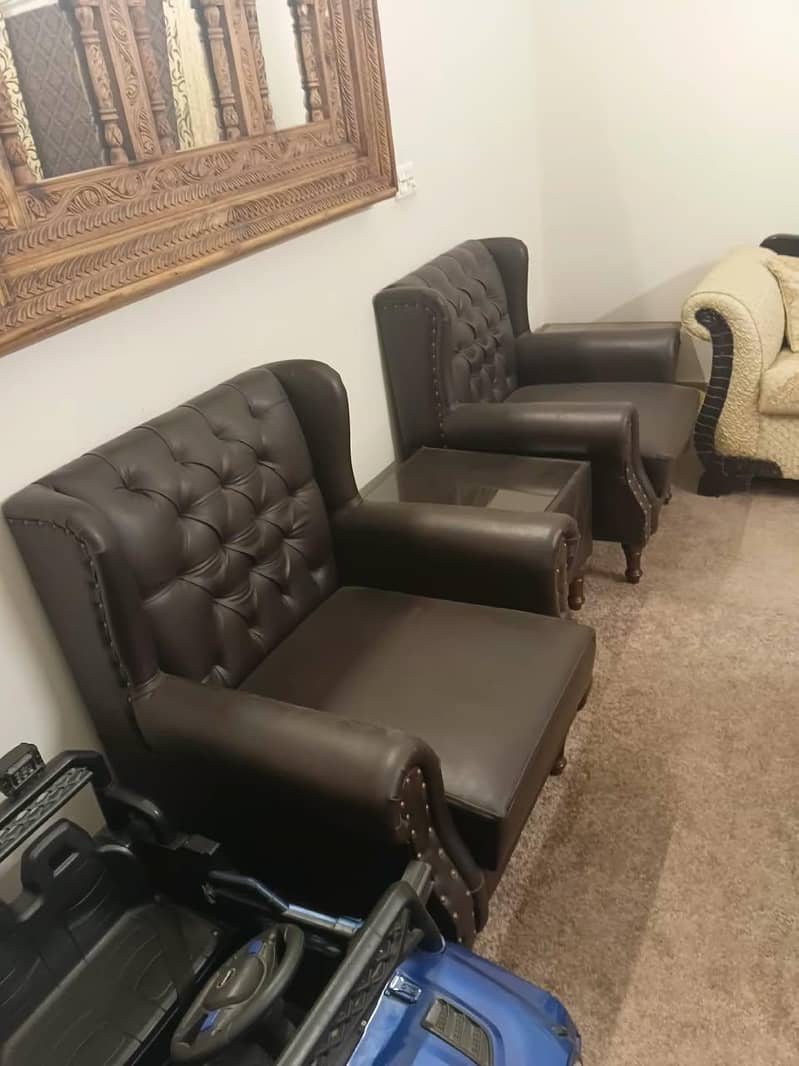2 Single seater sofa with Table 5
