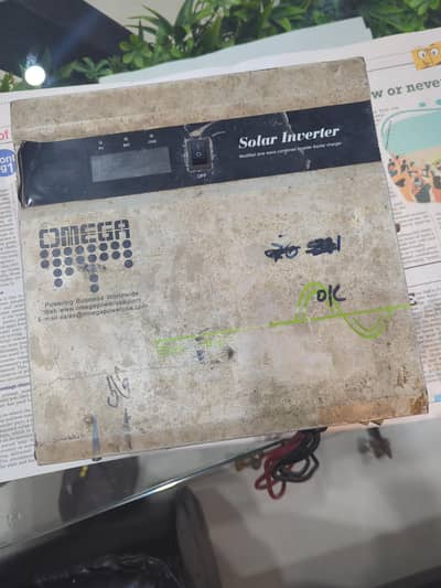 Omega Solar Inverter OPG-P2600 – Fully Working