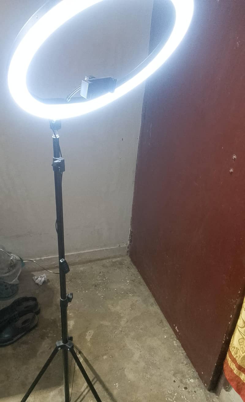 Tripod stand with ring light box pack 2