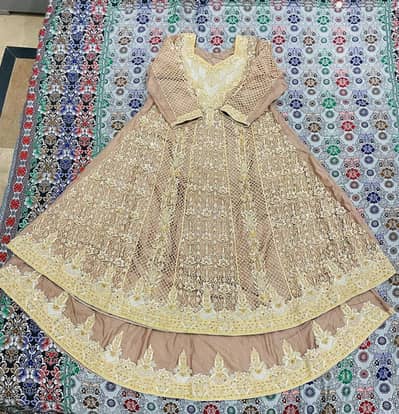 Bridal/party wear maxxi with skirt