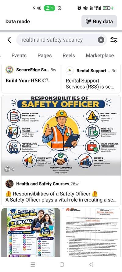 Health and safety supervisor